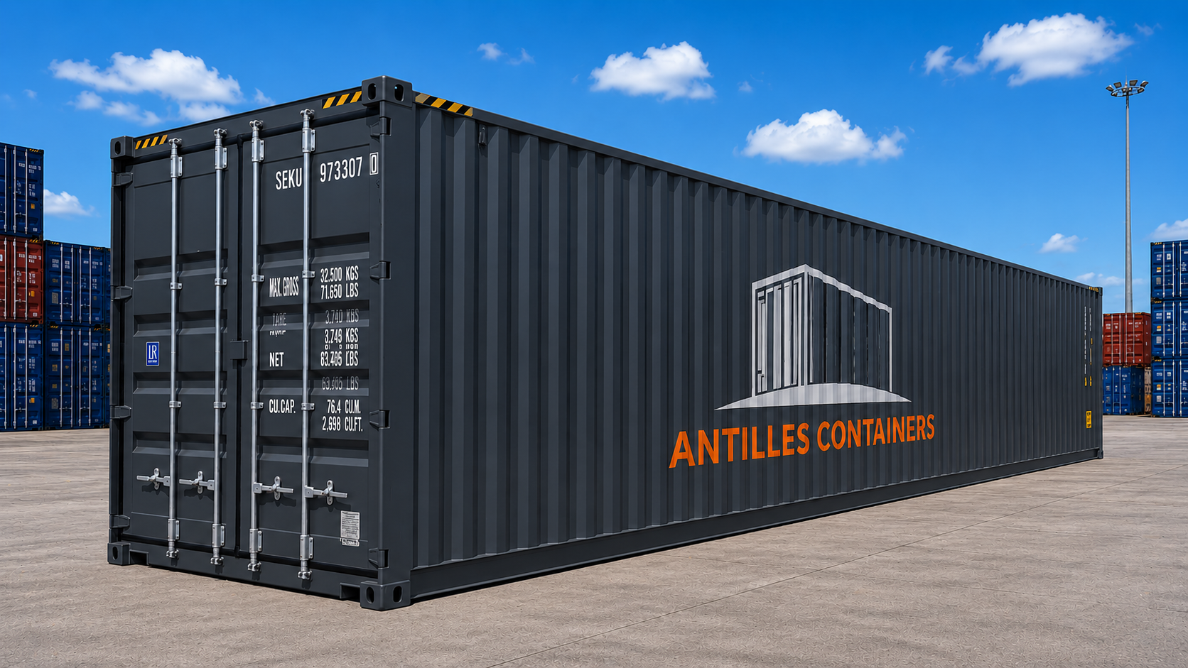 LE CONTAINER DRY HC 40'