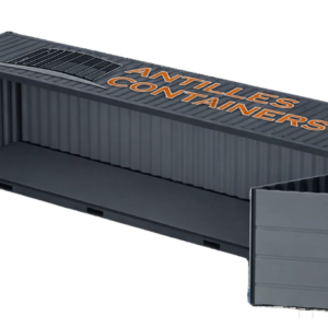 Container Maritime 40 Pieds HC OPEN SIDE Premier Voyage